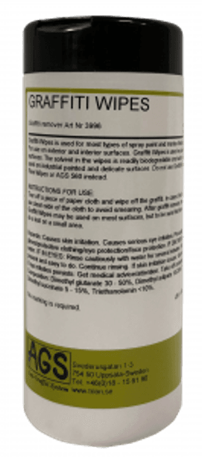 Hovedbilde AGS Graffiti Wipes 221 60stk