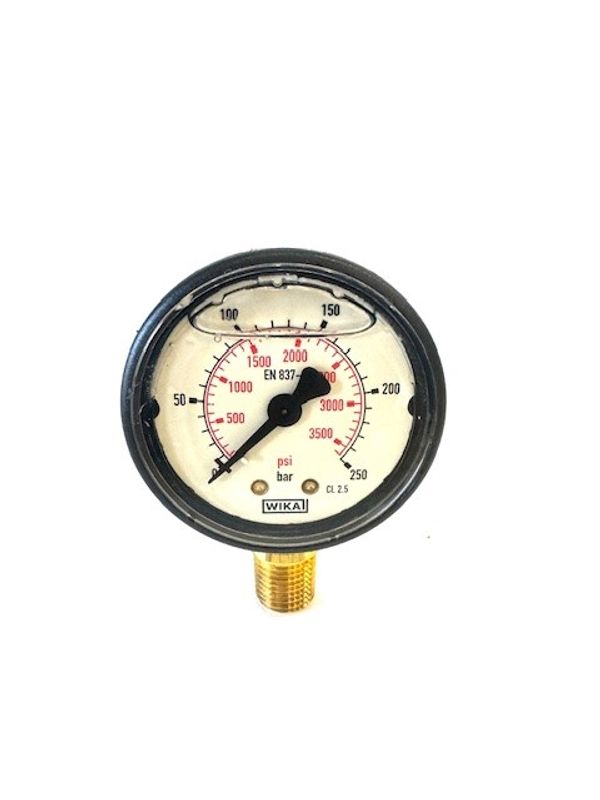 Manometer 250bar 50mm